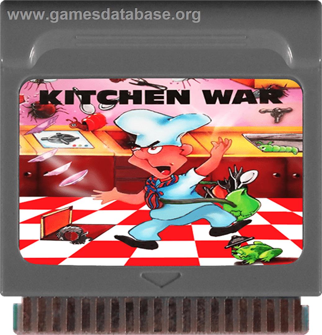 Kitchen War - Watara Supervision - Artwork - Cartridge