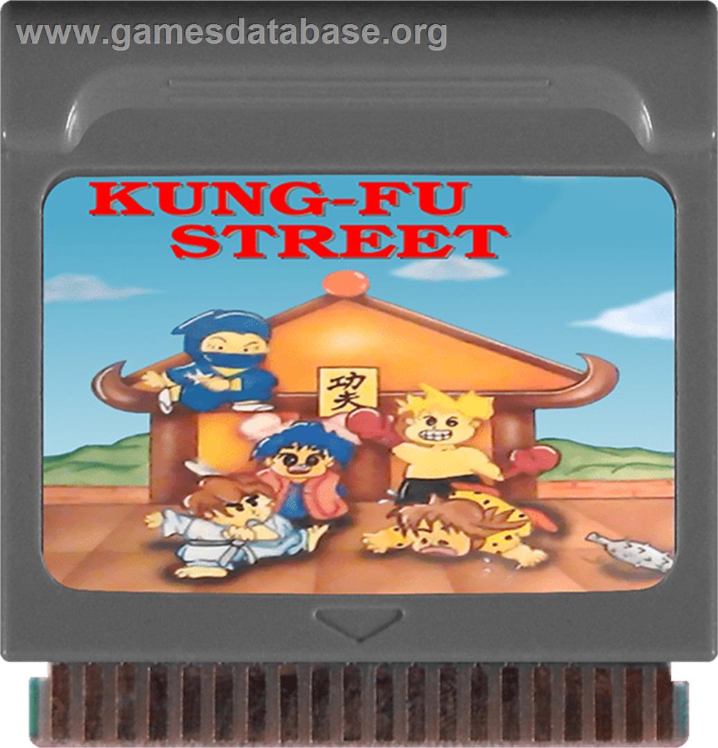 Kung-fu Street - Watara Supervision - Artwork - Cartridge
