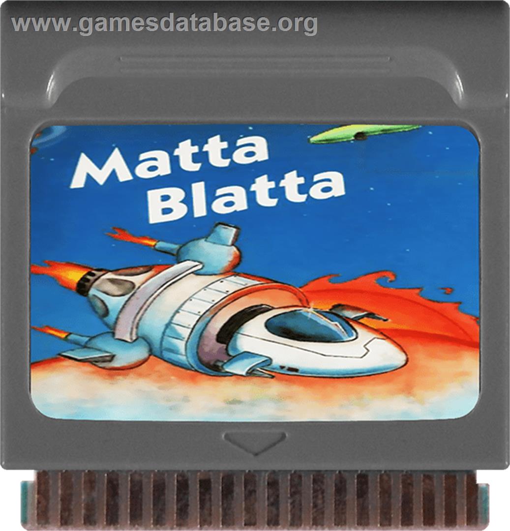 Matta Blatta - Watara Supervision - Artwork - Cartridge