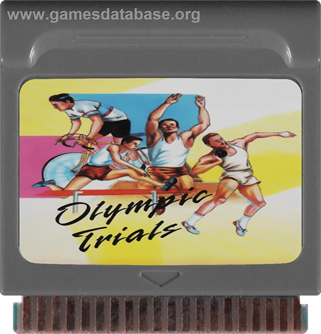 Olympic Trials - Watara Supervision - Artwork - Cartridge