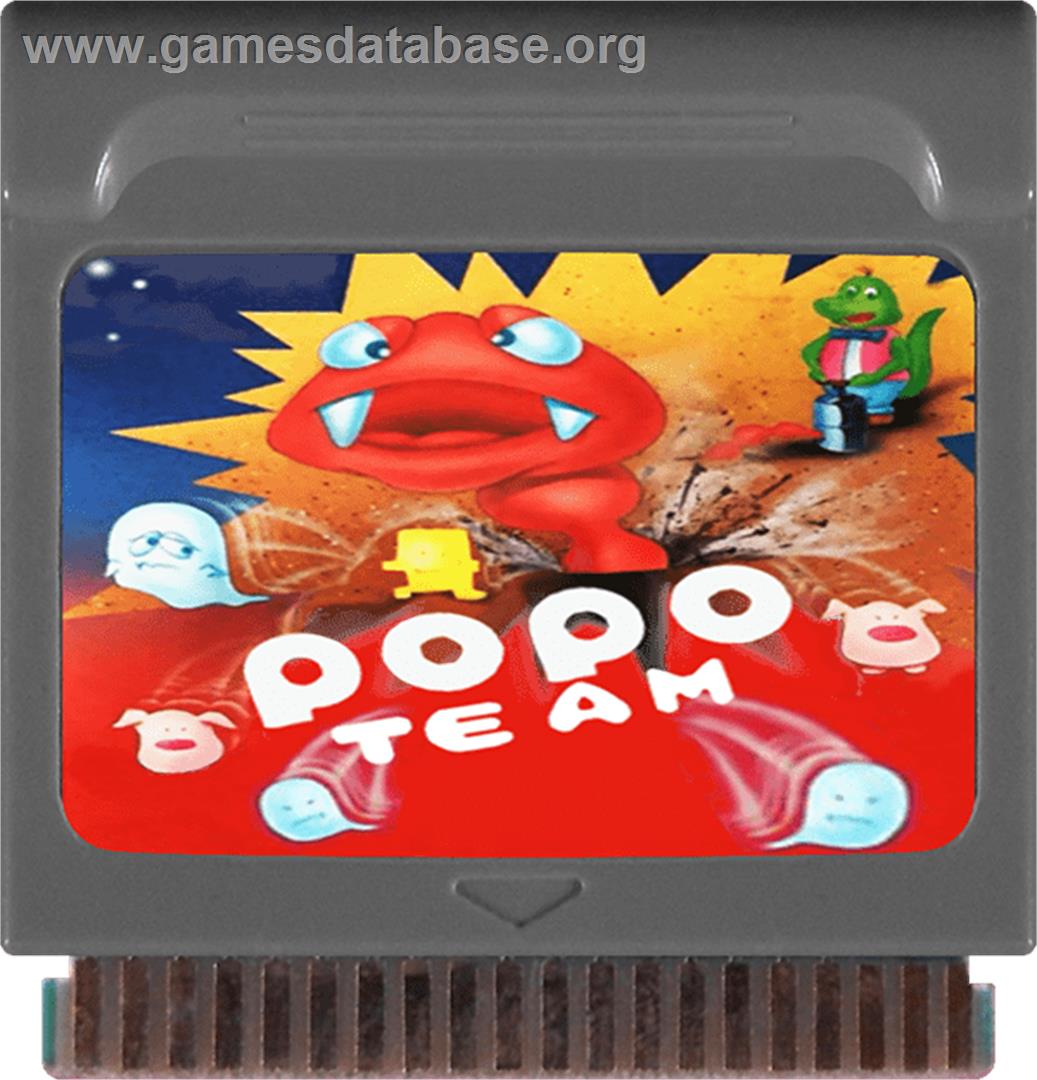 Popo Team - Watara Supervision - Artwork - Cartridge