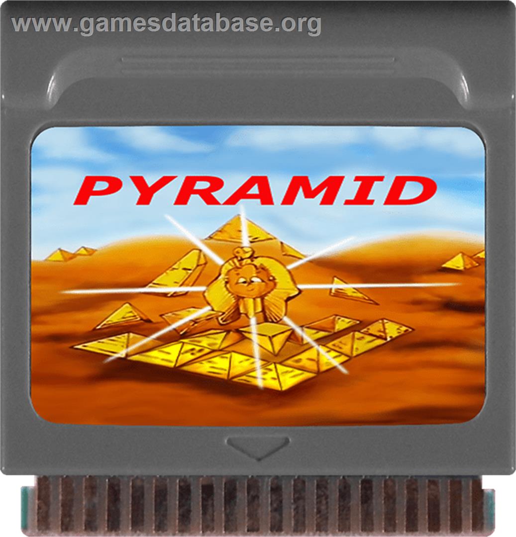 Pyramid - Watara Supervision - Artwork - Cartridge