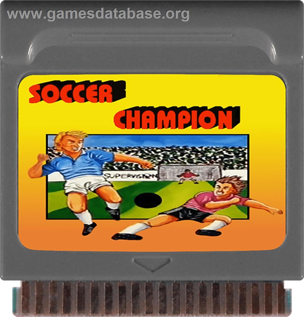 Soccer Champion - Watara Supervision - Artwork - Cartridge