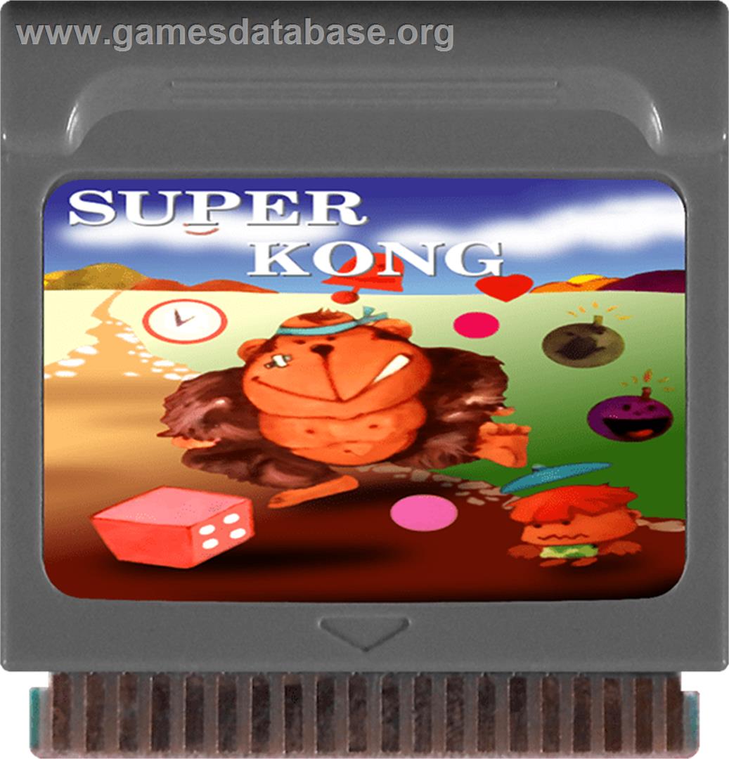 Super Kong - Watara Supervision - Artwork - Cartridge