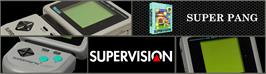 Arcade Cabinet Marquee for Super Pang.