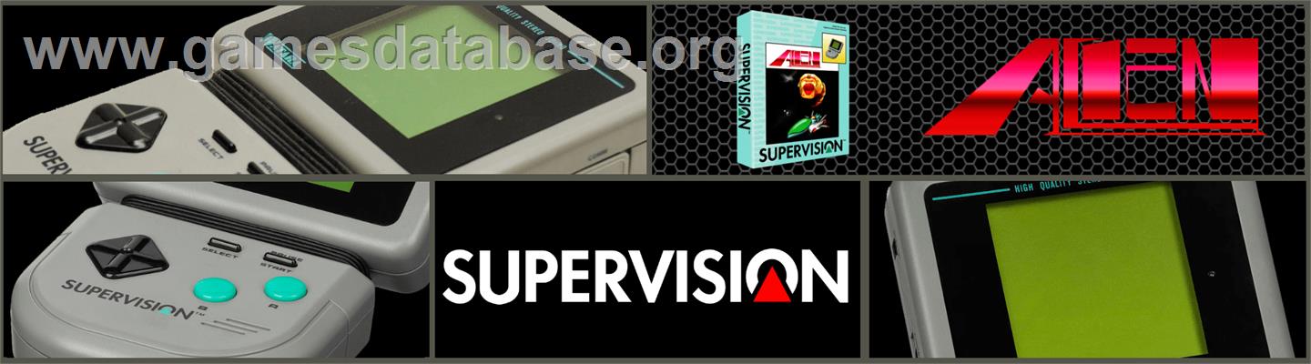 Alien - Watara Supervision - Artwork - Marquee