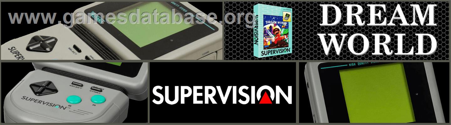 Dream World - Watara Supervision - Artwork - Marquee