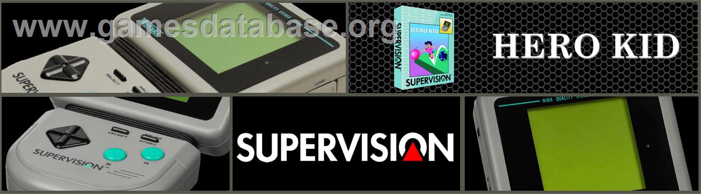 Hero Kid - Watara Supervision - Artwork - Marquee