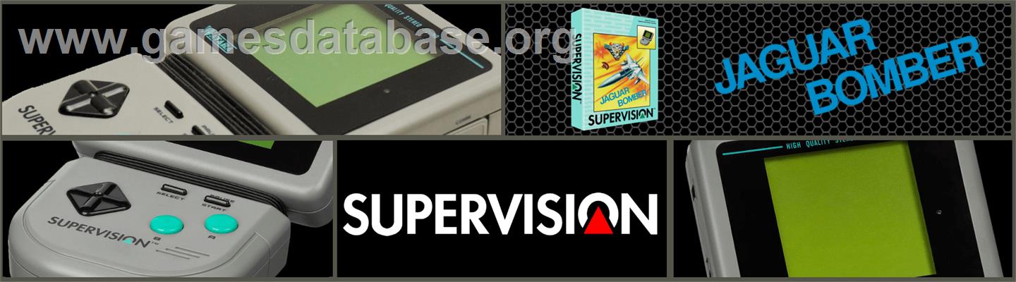 Jaguar Bomber - Watara Supervision - Artwork - Marquee