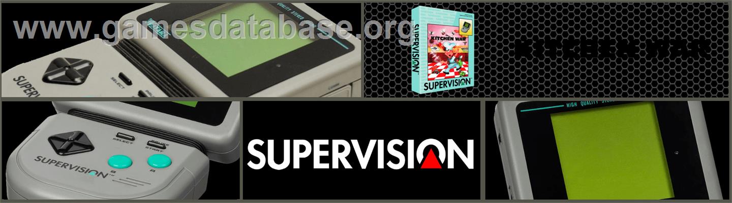 Kitchen War - Watara Supervision - Artwork - Marquee