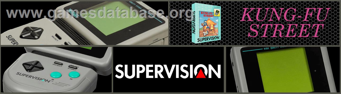 Kung-fu Street - Watara Supervision - Artwork - Marquee