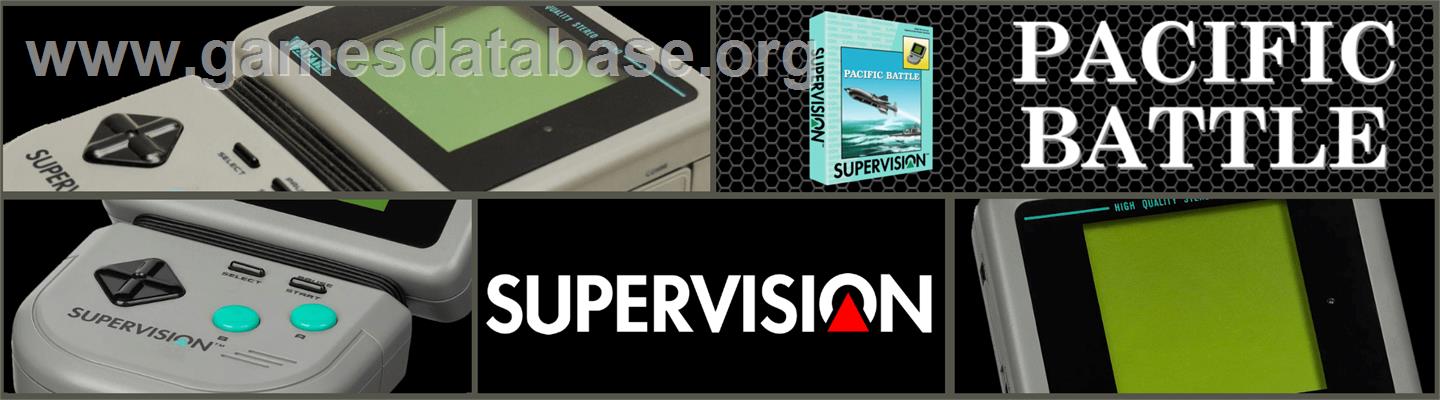 Pacific Battle - Watara Supervision - Artwork - Marquee