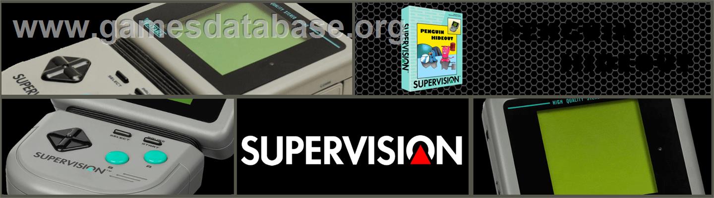 Penguin Hideout - Watara Supervision - Artwork - Marquee