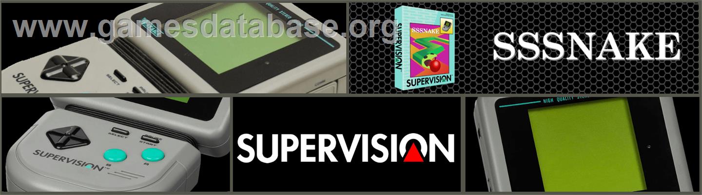 Sssnake - Watara Supervision - Artwork - Marquee