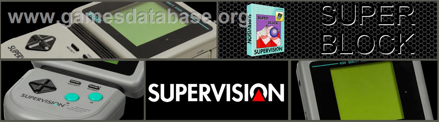 Super Block - Watara Supervision - Artwork - Marquee
