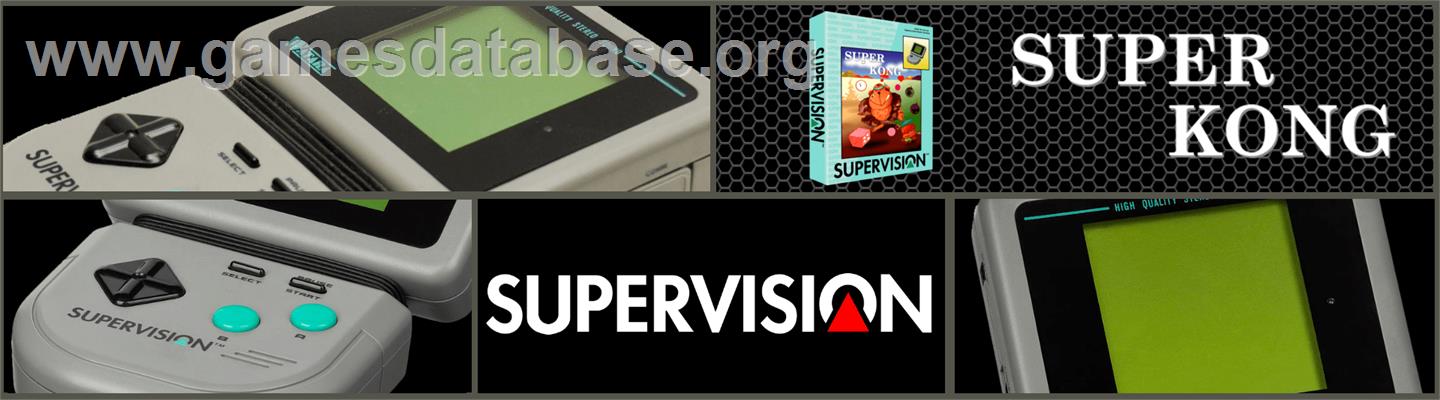 Super Kong - Watara Supervision - Artwork - Marquee