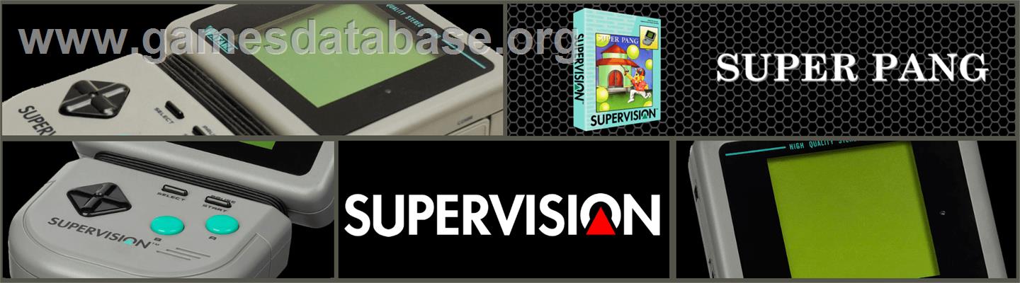 Super Pang - Watara Supervision - Artwork - Marquee