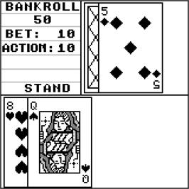 In game image of Classic Casino on the Watara Supervision.