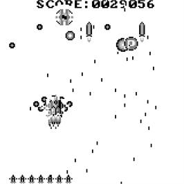 In game image of Galaxy Fighter on the Watara Supervision.
