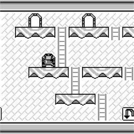 In game image of Kitchen War on the Watara Supervision.