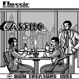Title screen of Classic Casino on the Watara Supervision.