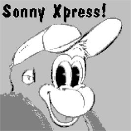 Title screen of Sonny X'Press on the Watara Supervision.