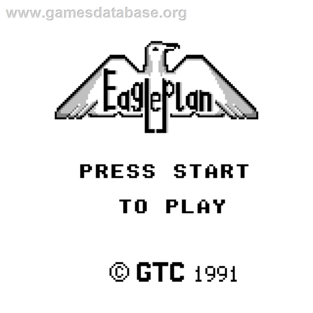 Eagle Plan - Watara Supervision - Artwork - Title Screen