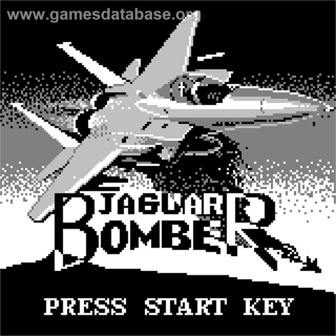 Jaguar Bomber - Watara Supervision - Artwork - Title Screen