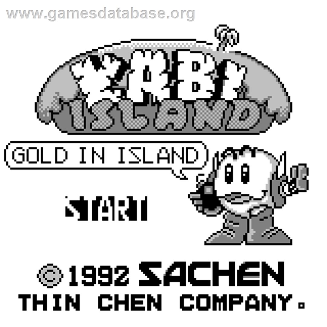 Kabi Island: Gold in Island - Watara Supervision - Artwork - Title Screen
