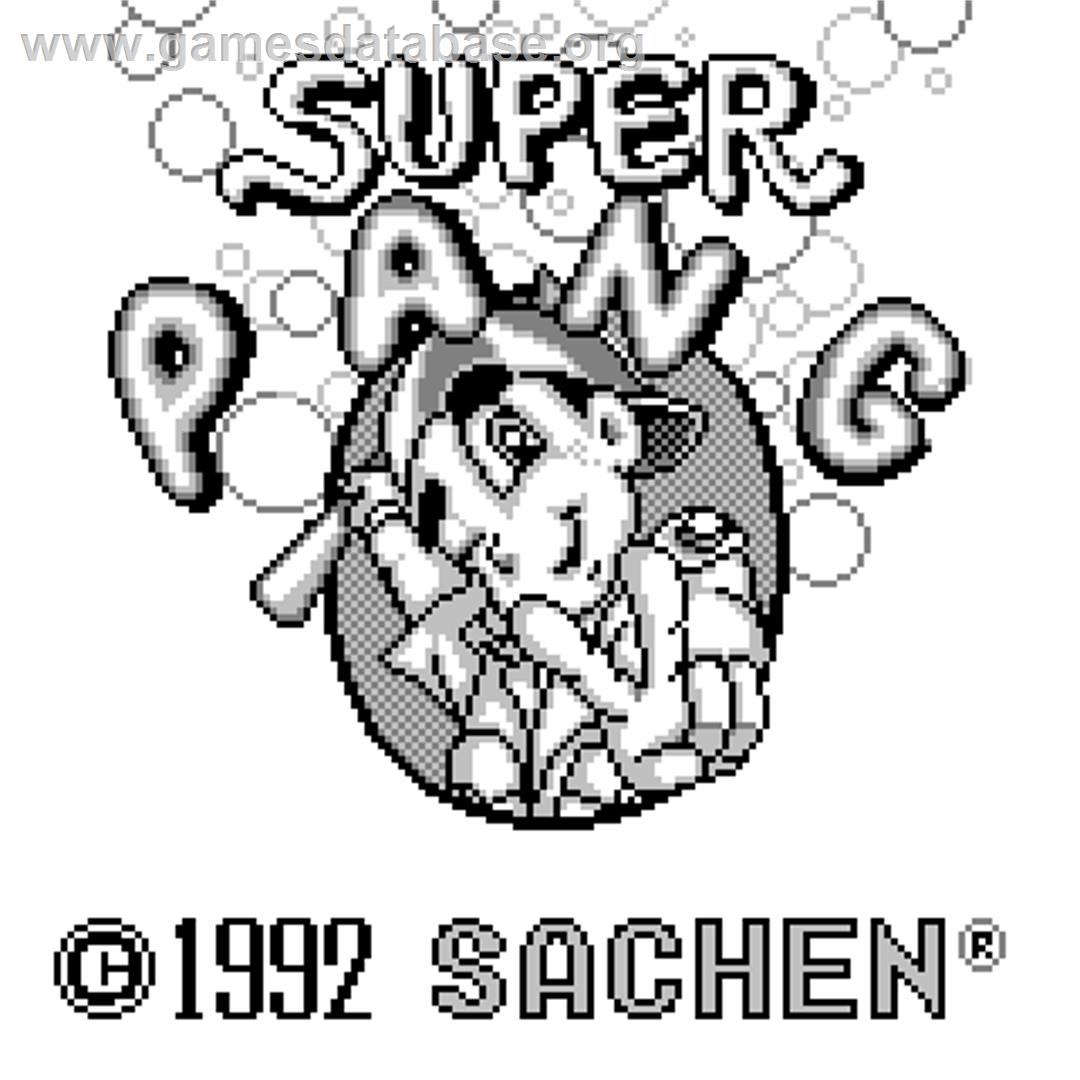 Super Pang - Watara Supervision - Artwork - Title Screen
