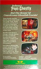 Box back cover for Rescue of Pops Ghostly , The on the WoW Action Max.