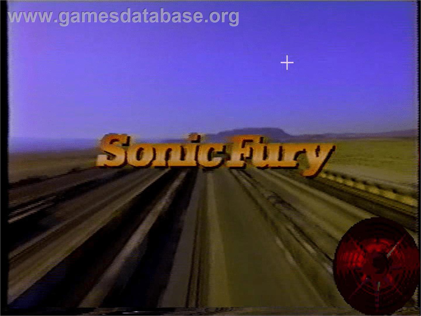 Sonic Fury - WoW Action Max - Artwork - Title Screen